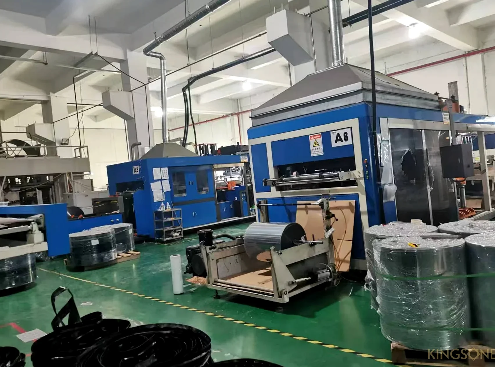 Packaging production facility and materials