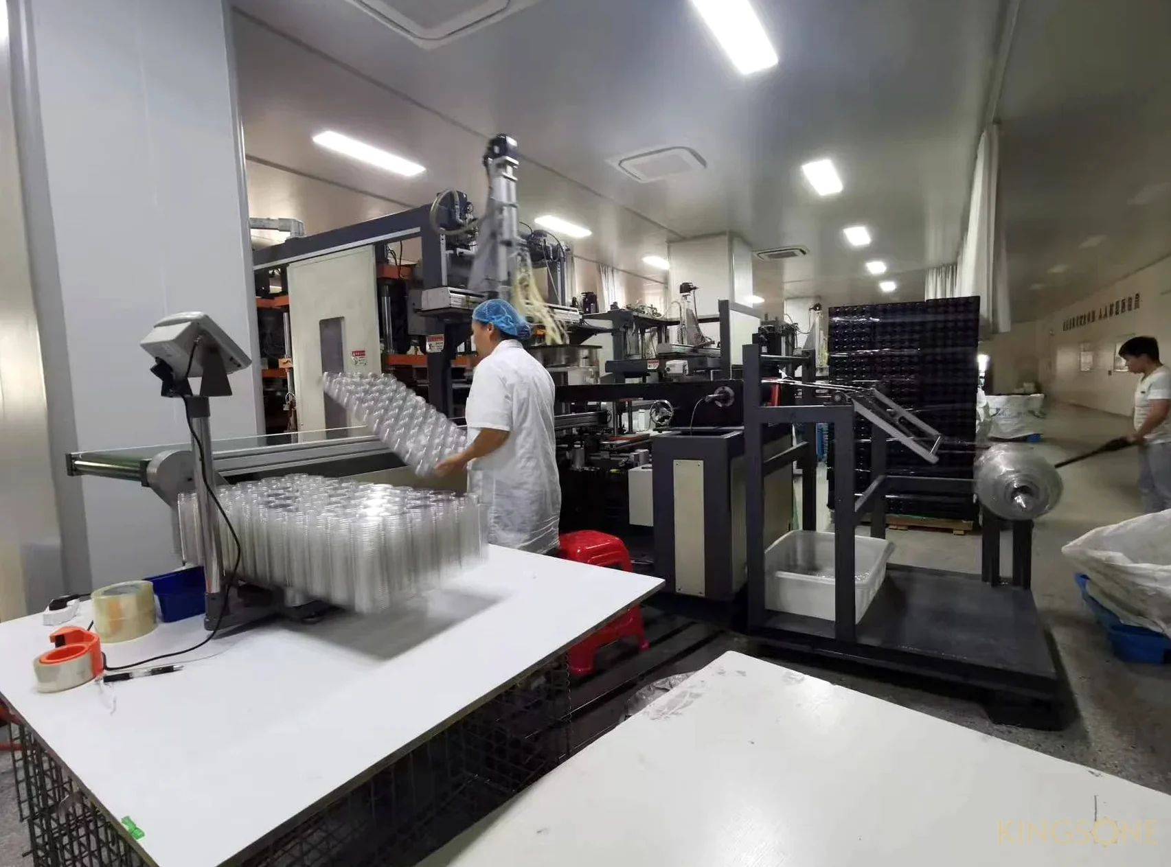 Packaging production and control operation
