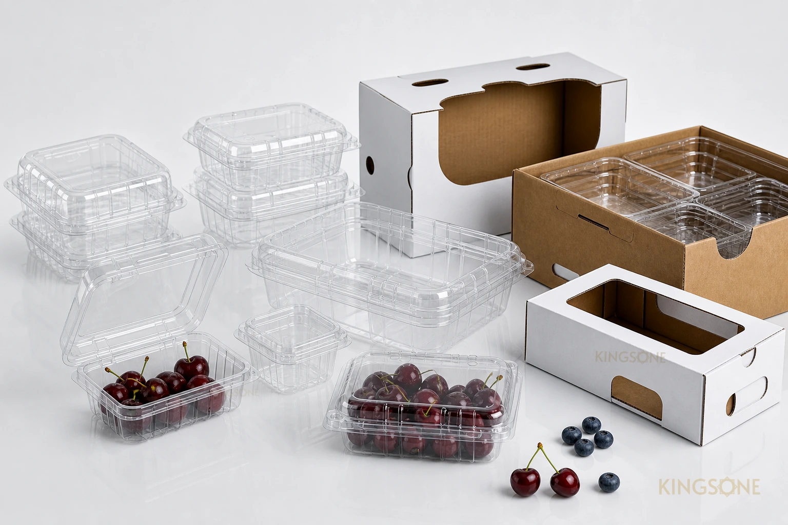 PET fruit packaging and cartons