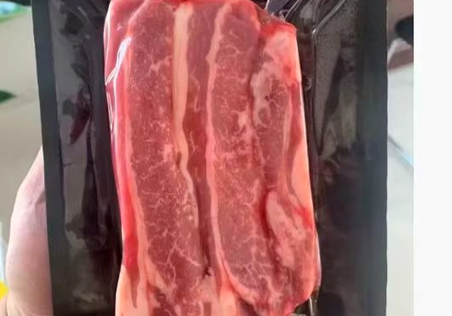 Meat trays and barrier films