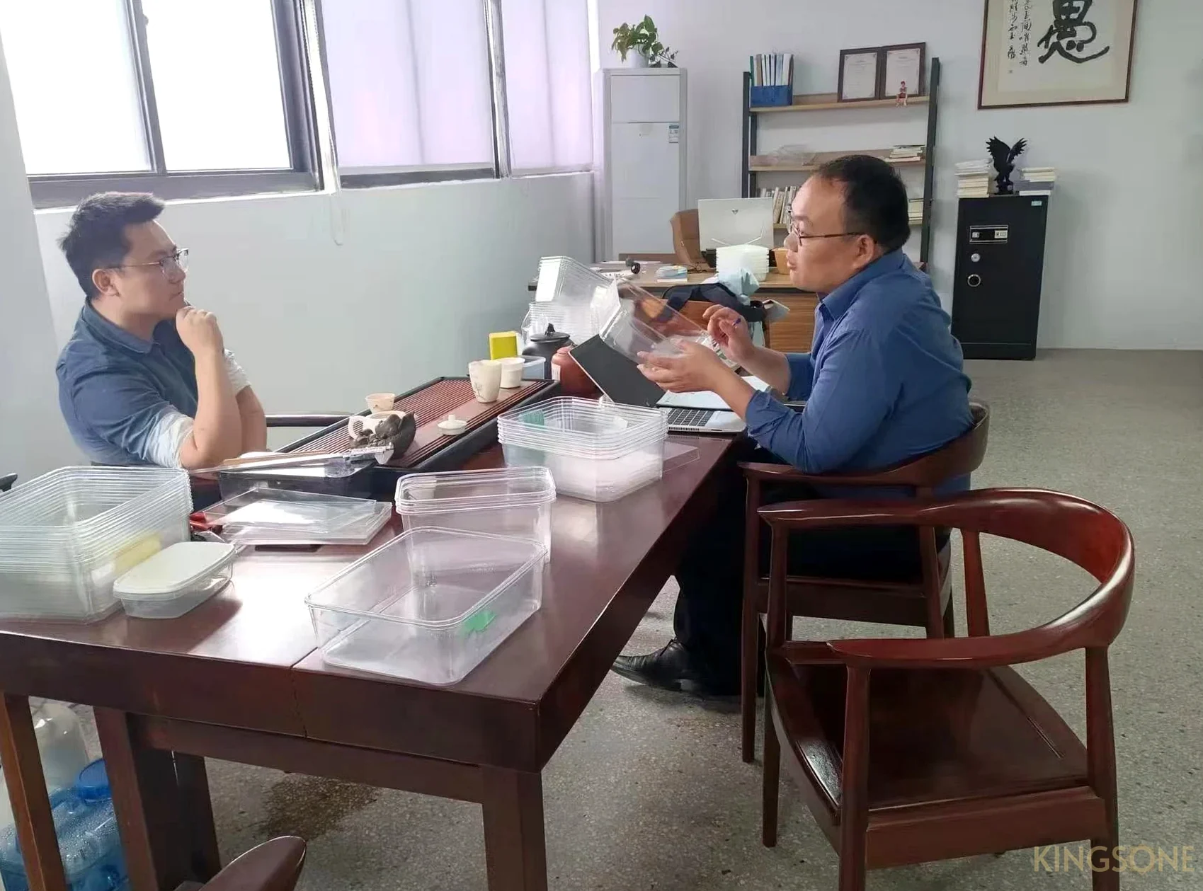 Reuni&oacute;n comercial para proyecto internacional