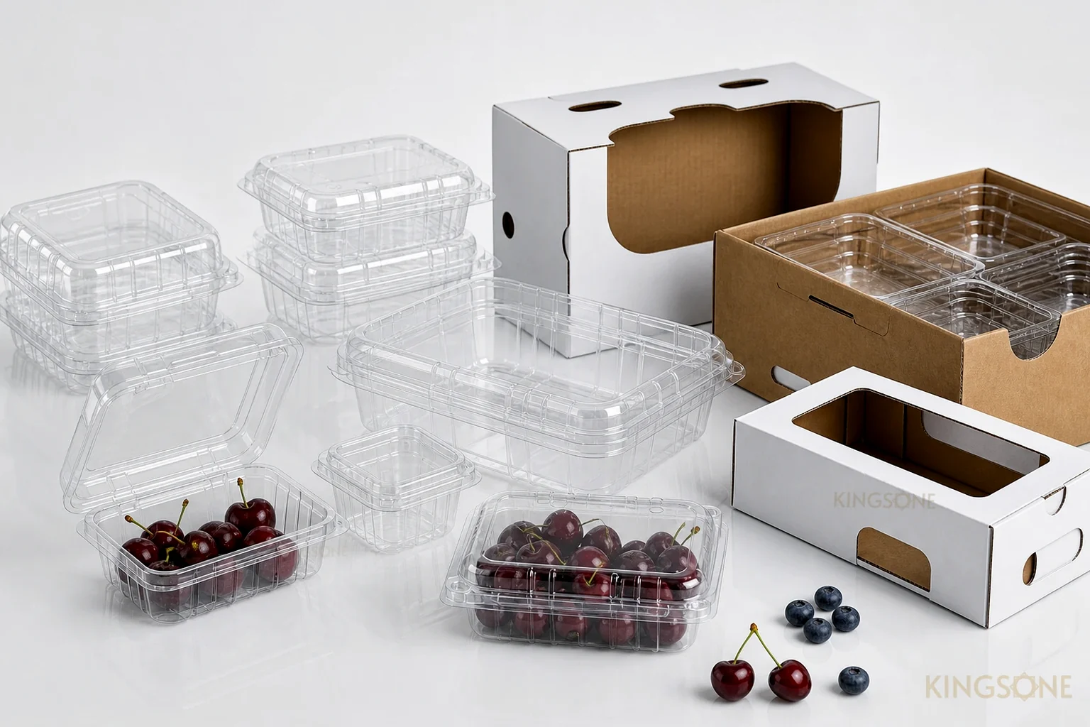 Envases PET y cajas para frutas