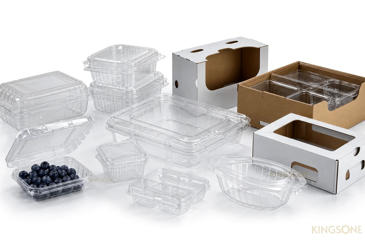 Envases para frutas con marca Kingsone